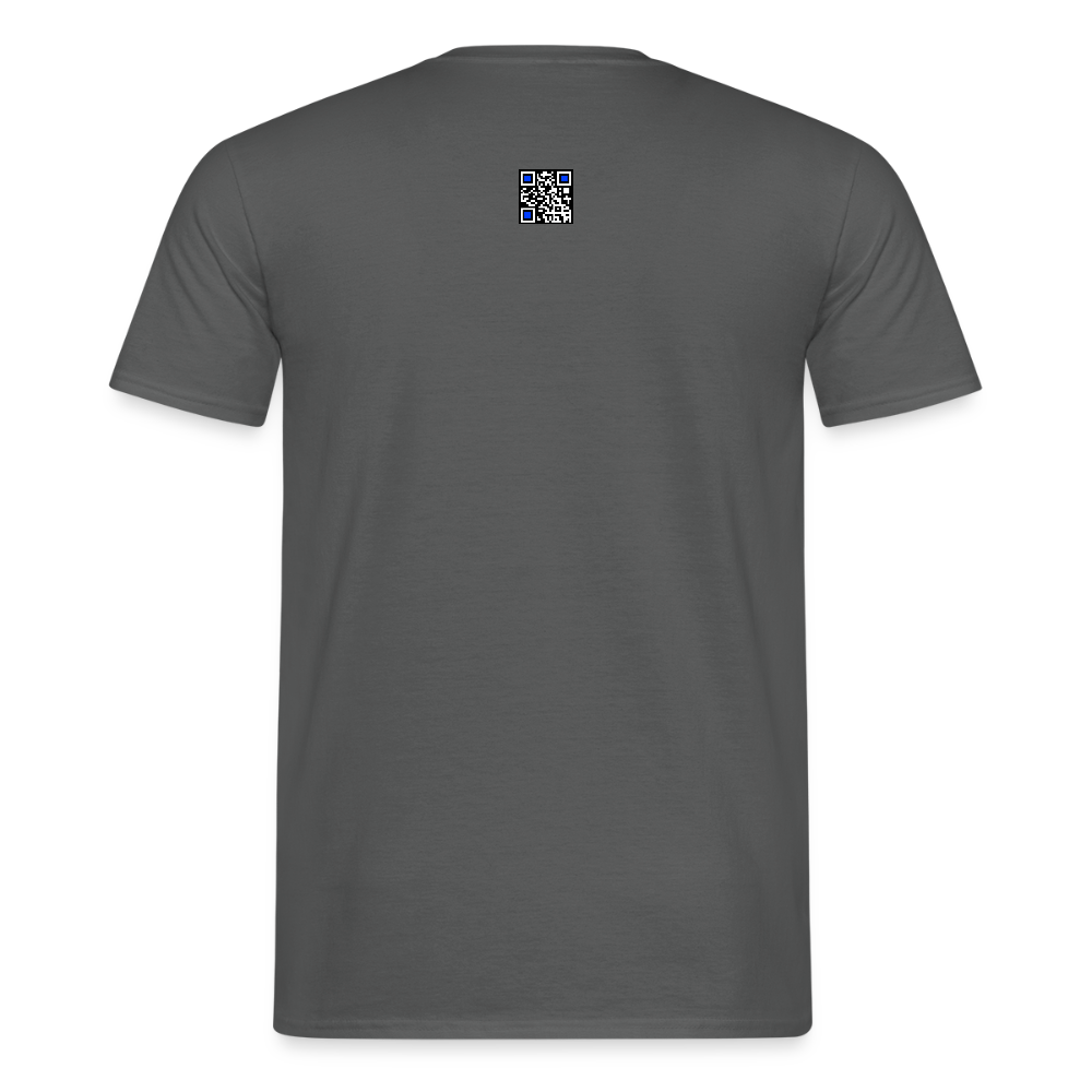Breaking News: IS MA WURSCHT! Männer T-Shirt - Anthrazit
