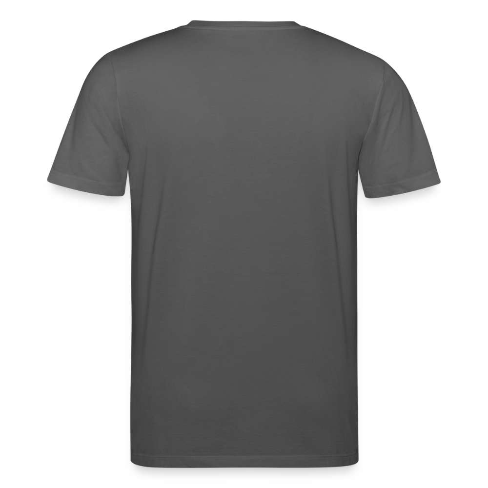 Breaking News: IS MA WURSCHT! Stanley/ Stella Männer Premium Bio T-Shirt - Anthrazit