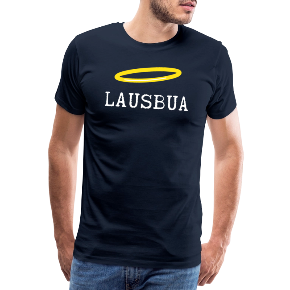 Lausbua, bayerischer und österreichischer Lausbub, Männer Premium -T-Shirt - Navy