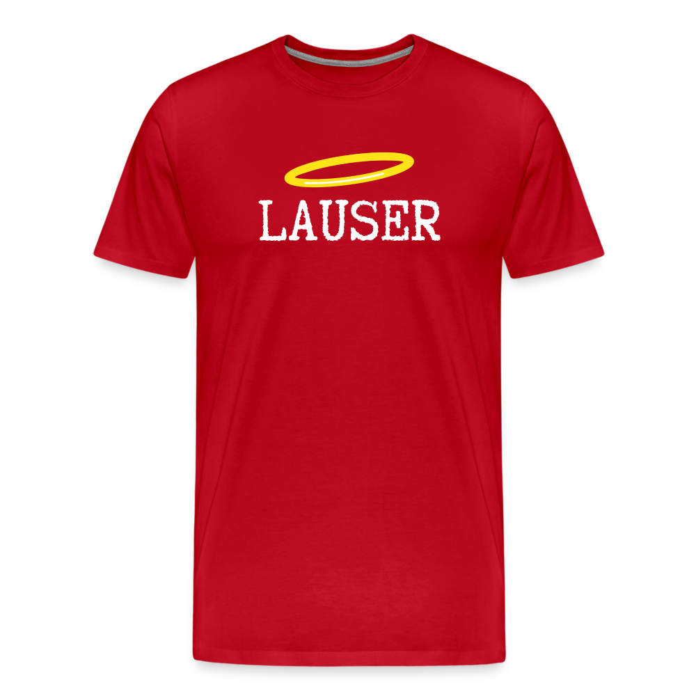 Lauser, österreichischer Lausbub - Männer Premium T-Shirt - Rot