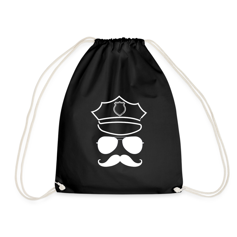 Hot Daddy, Gym/ Beach Bag - Turnsackerl (dt. Turnbeutel) - Schwarz