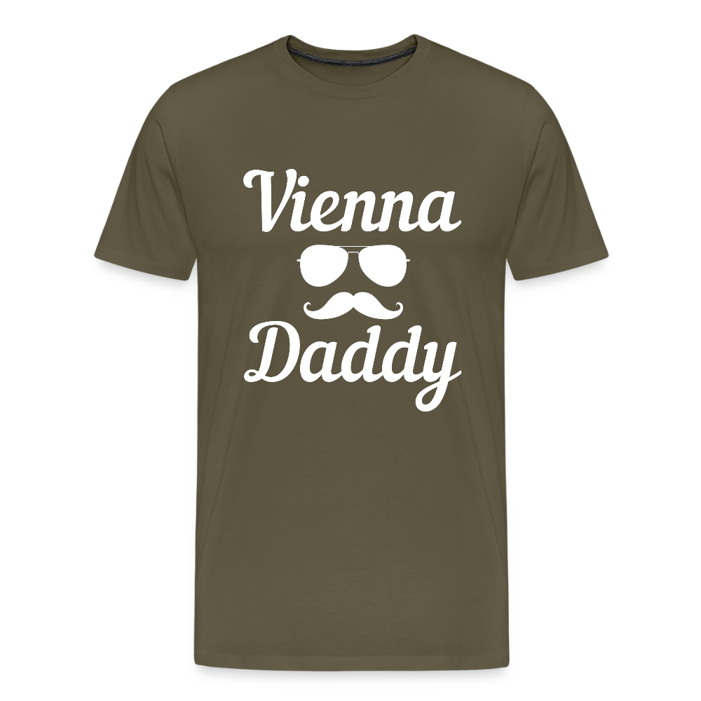 Hot Vienna Daddy - Men/ Männer Premium T-Shirt - Khaki