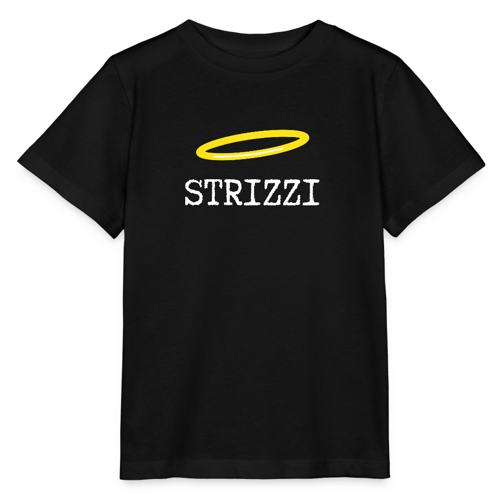 Strizzi, Stanley/ Stella Kinder (2 - 8 Jahre) Premium Bio-T-Shirt - Schwarz