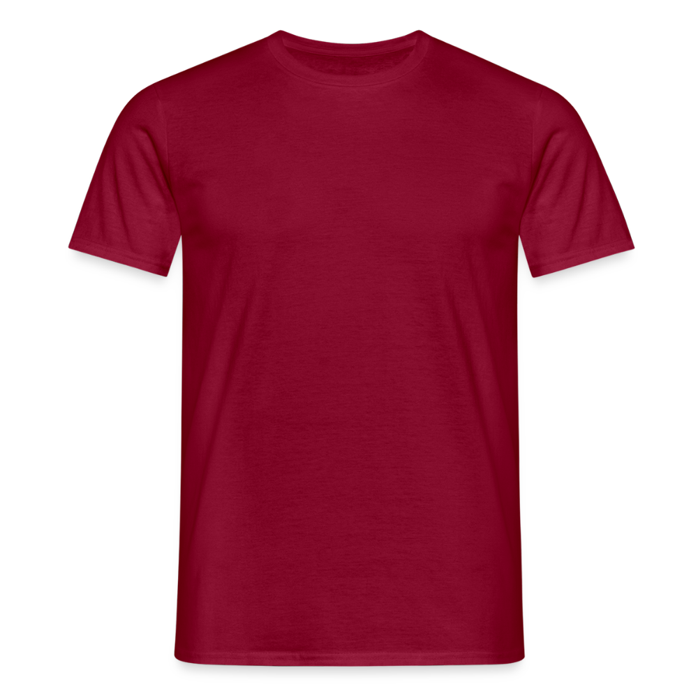 DO NOT FOLLOW ME - I DO CRAZY SHIT BACK - Men/ Männer T-Shirt - Ziegelrot