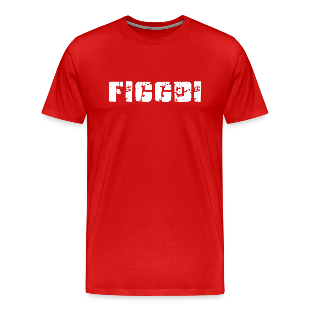 Figgdi - Schweizer Deutsch für "Kannst mich gern haben" ;-) Männer Premium Bio T-Shirt - Rot