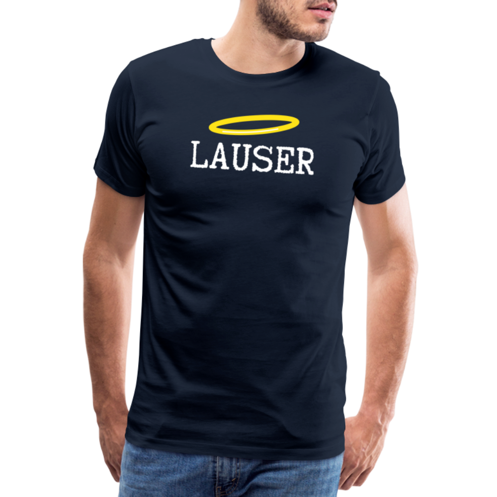Lauser, österreichischer Lausbub - Männer Premium T-Shirt - Navy
