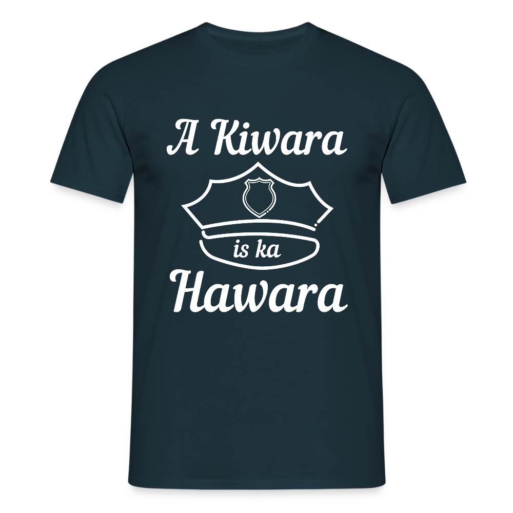 A Kiwara is ka Hawara Männer T-Shirt - Navy