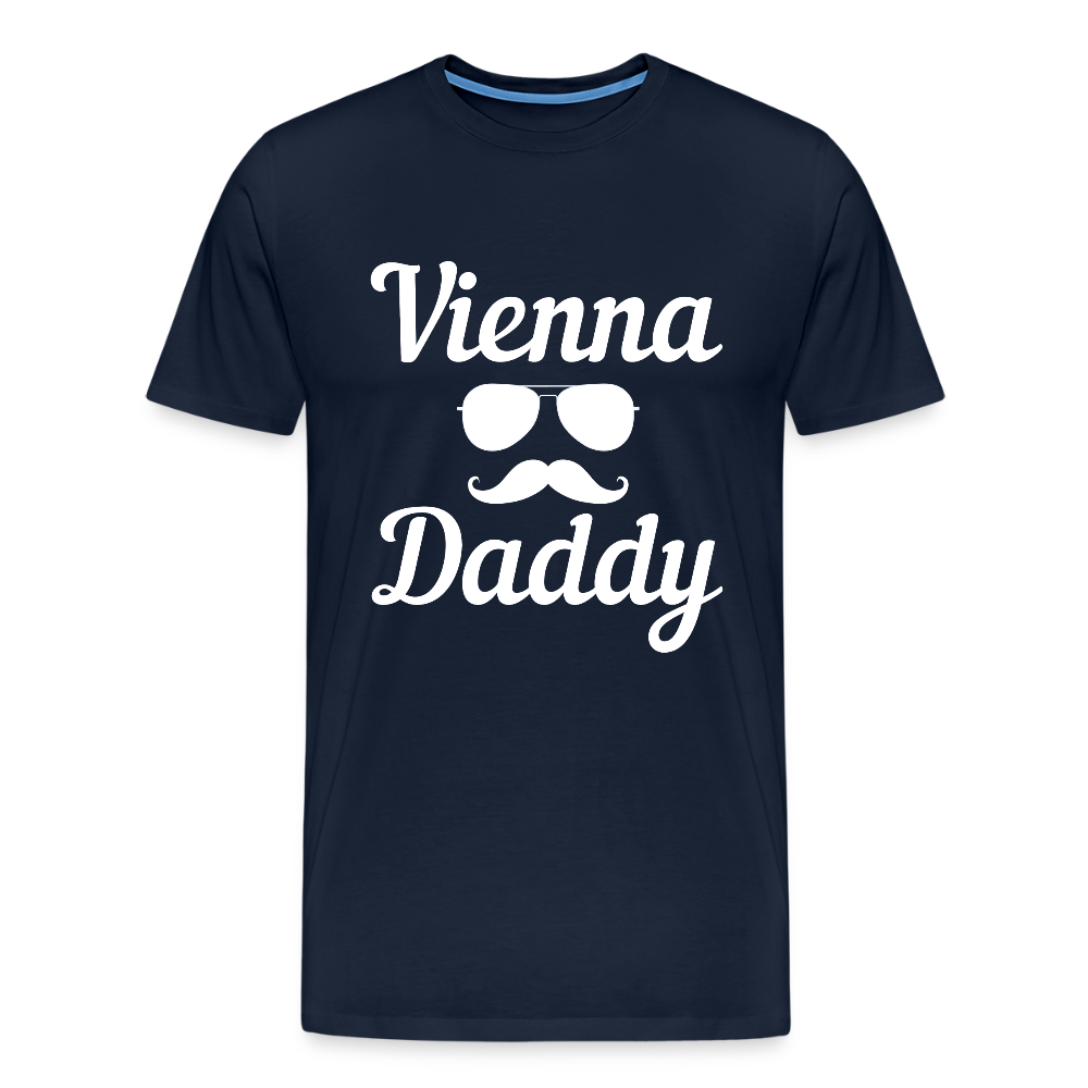 Hot Vienna Daddy - Men/ Männer Premium T-Shirt - Navy