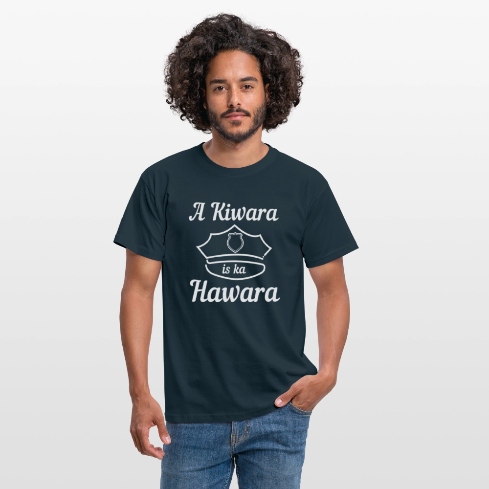 A Kiwara is ka Hawara Männer T-Shirt - Navy