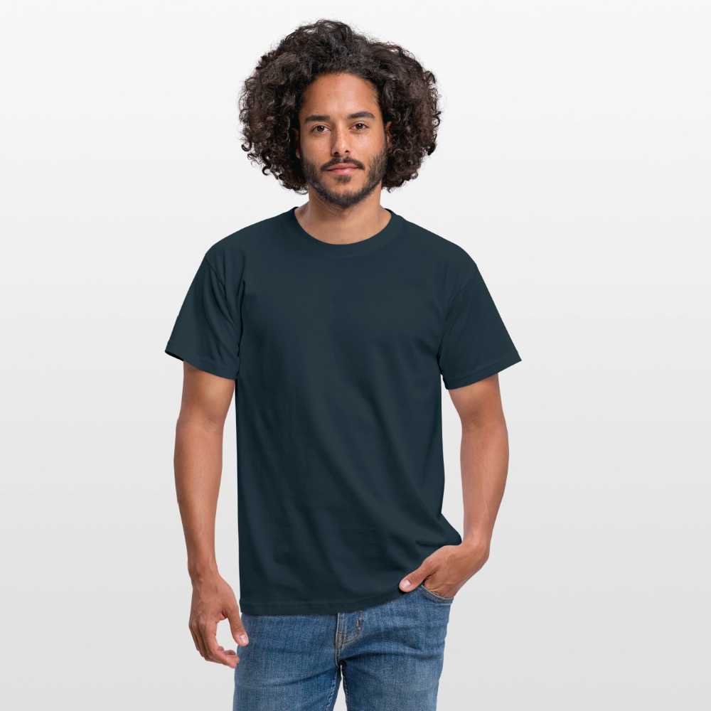 DO NOT FOLLOW ME - I DO CRAZY SHIT BACK - Men/ Männer T-Shirt - Navy