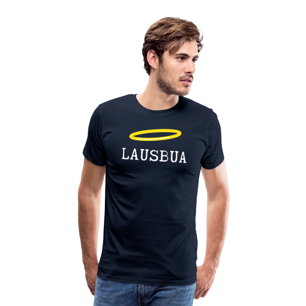 Lausbua, bayerischer und österreichischer Lausbub, Männer Premium -T-Shirt - Navy