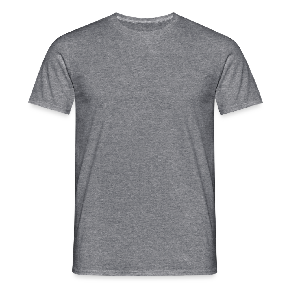 DO NOT FOLLOW ME - I DO CRAZY SHIT BACK - Men/ Männer T-Shirt - Graphit meliert