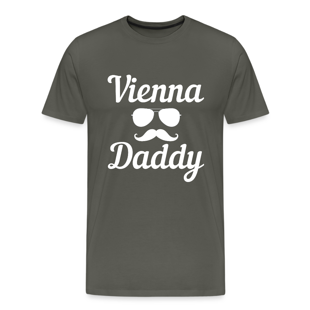 Hot Vienna Daddy - Men/ Männer Premium T-Shirt - Asphalt