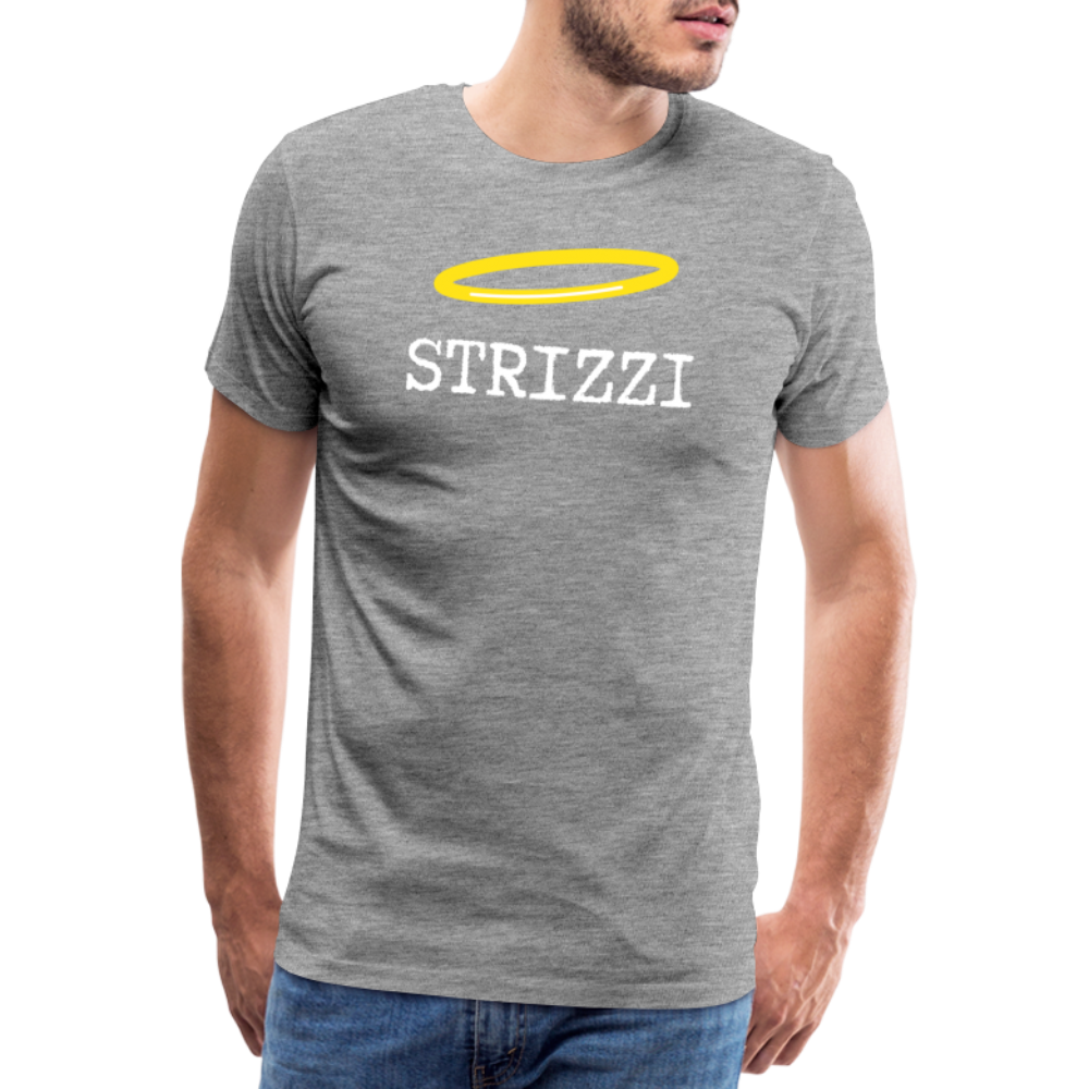 Strizzi, Männer Premium T-Shirt - Grau meliert