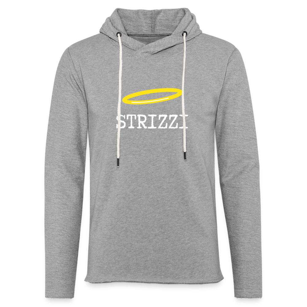 Strizzi, Leichtes Unisex Kapuzen-Sweatshirt - Grau meliert