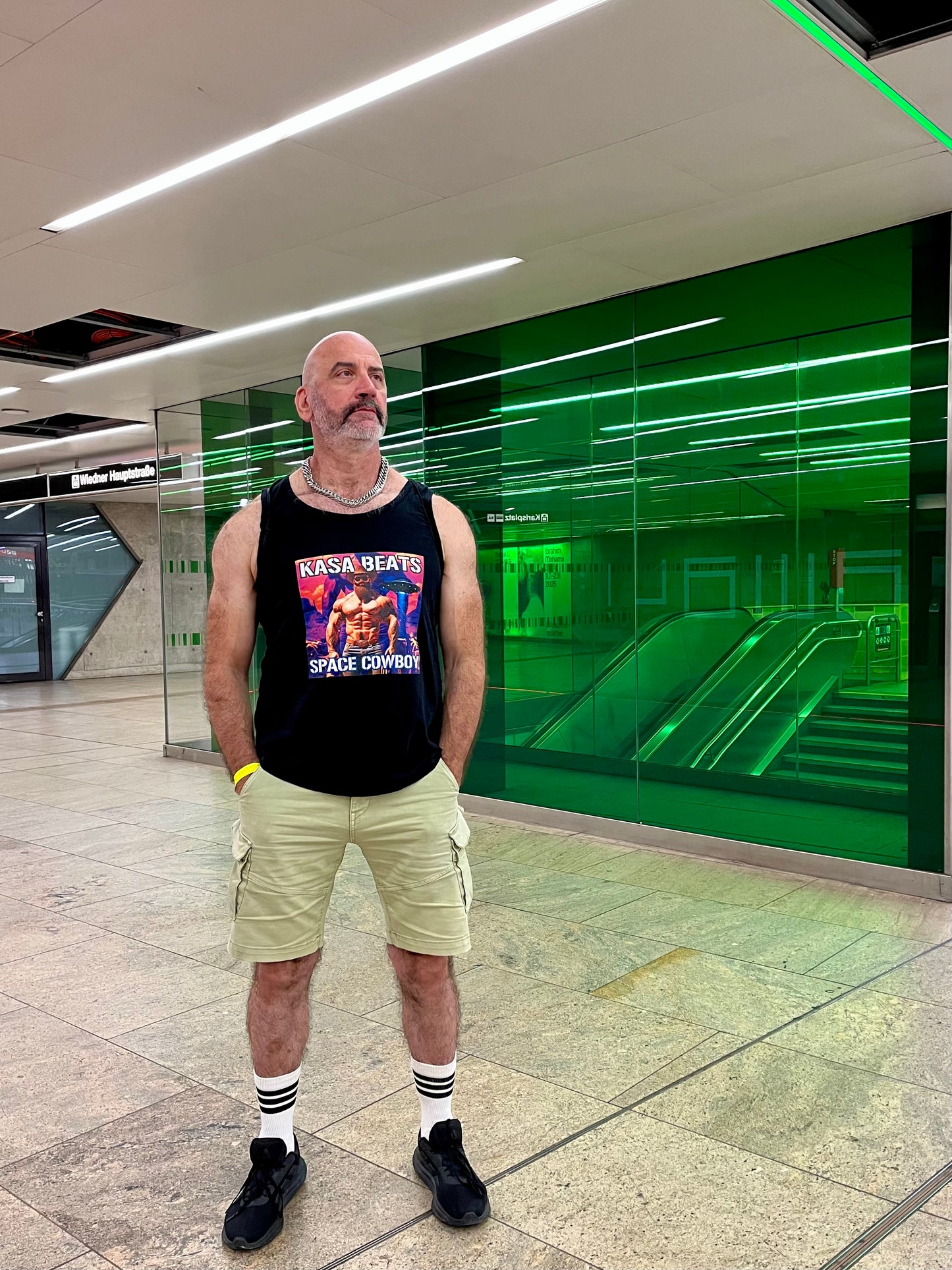 KASA BEATS - SPACE COWBOY, Men Tank Top