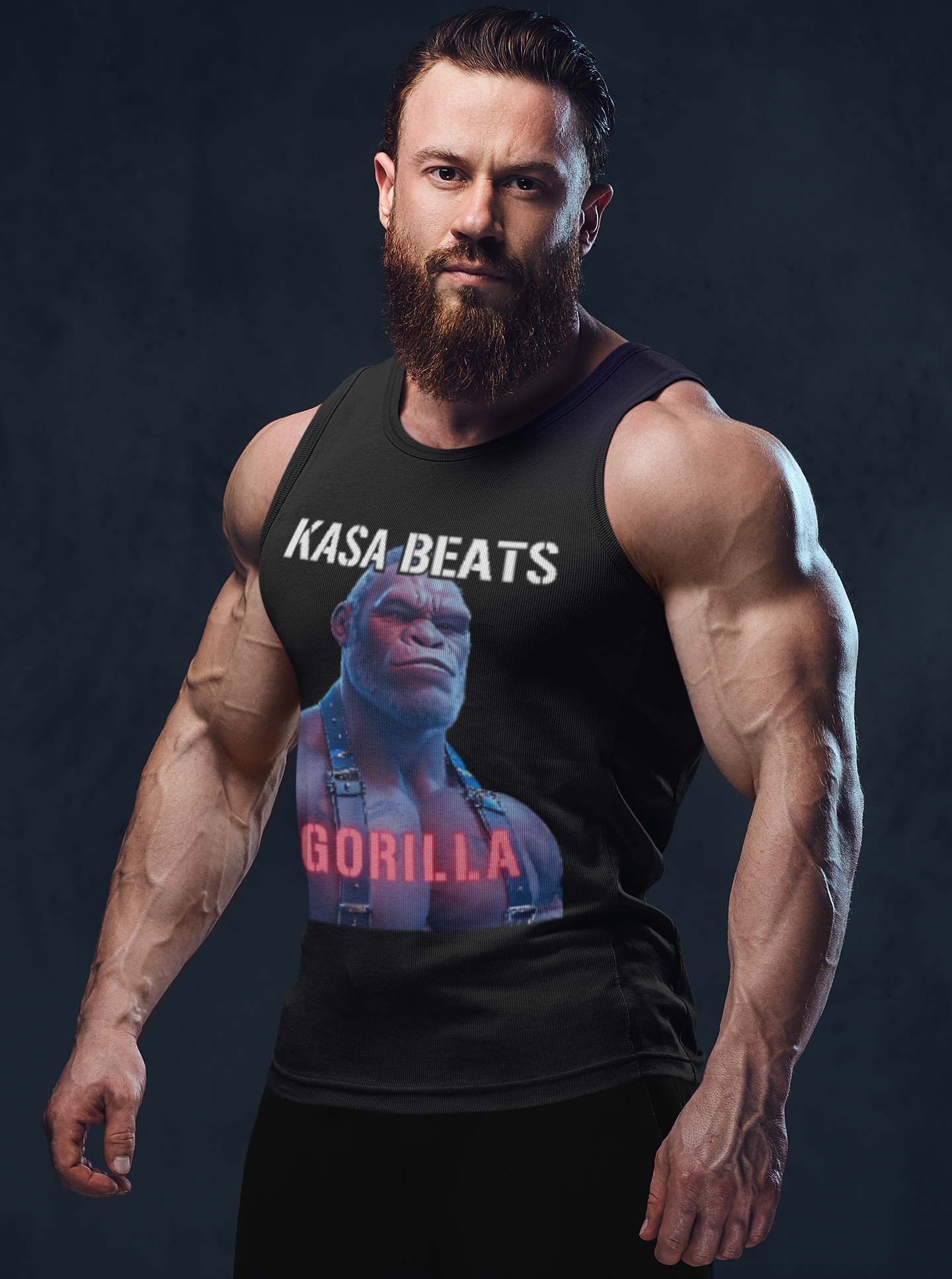 KASA BEATS - GORILLA, Men Tank Top