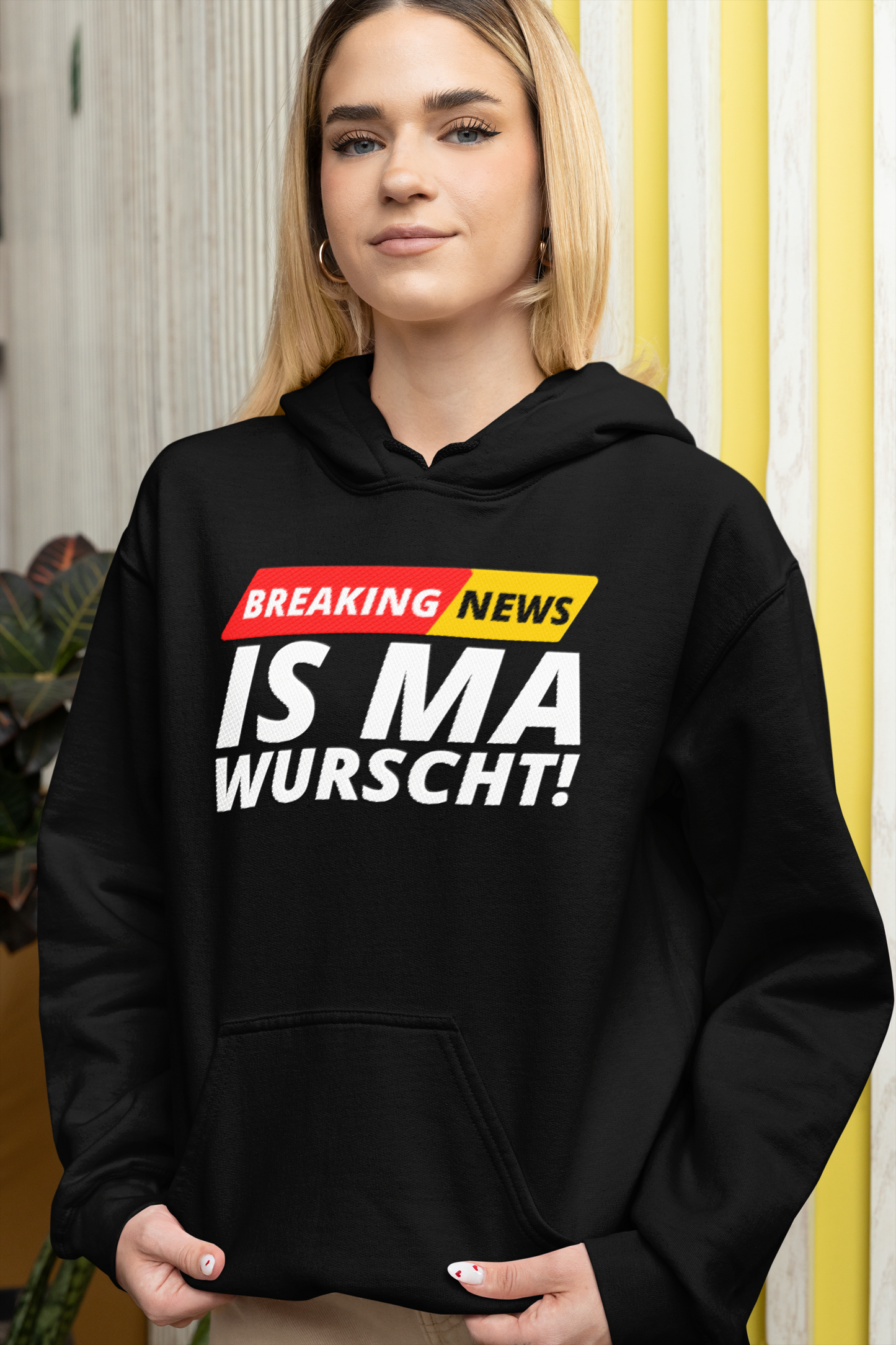 Breaking News: IS MA WURSCHT! Unisex Hoodie
