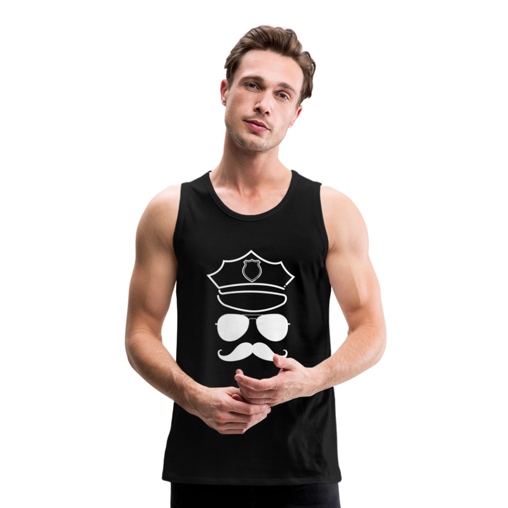 Hot Daddy - Männer Premium Tank Top - Schwarz