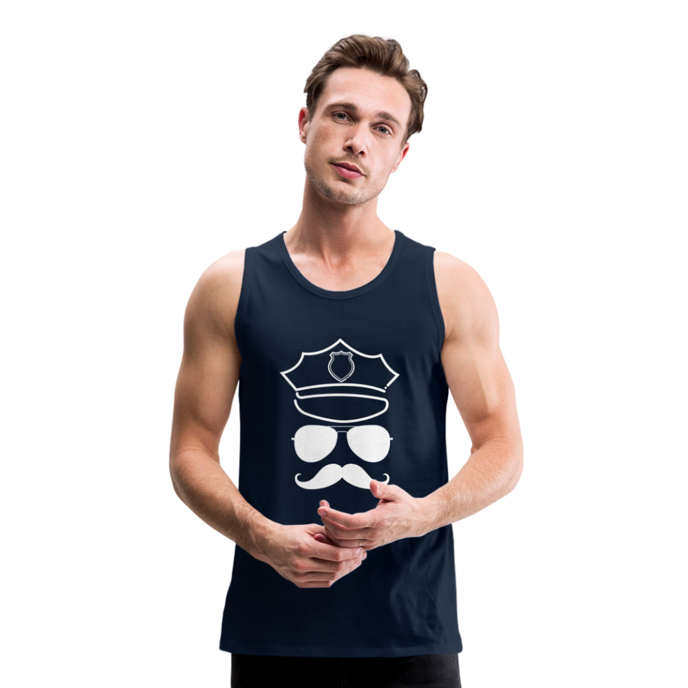 Hot Daddy - Männer Premium Tank Top - Navy