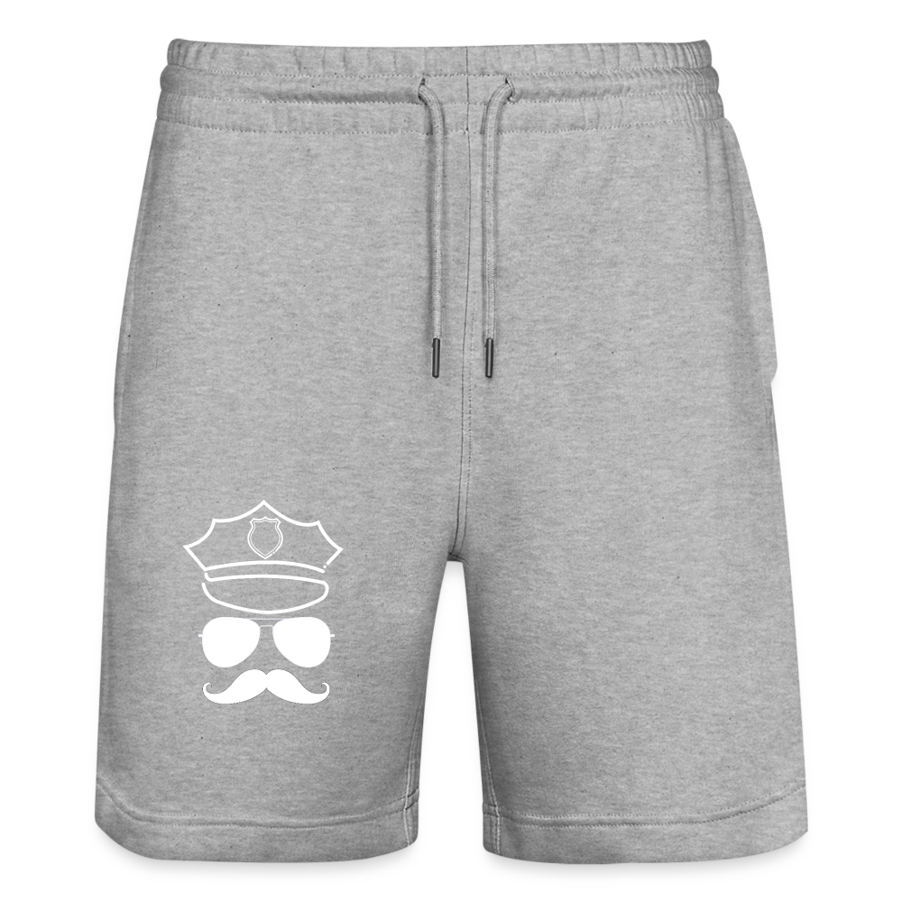 Hot Daddy - Stanley/Stella Organic Joggingshorts - Grau meliert