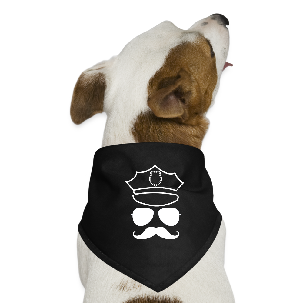 Hot Dog Daddy - Hunde-Bandana - Schwarz