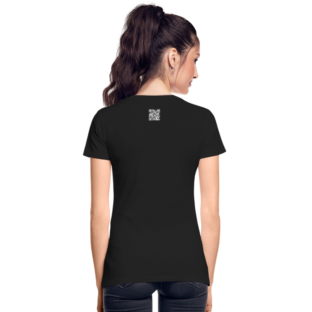 Breaking News: IS MA WURSCHT! Frauen Premium Bio T-Shirt - Schwarz