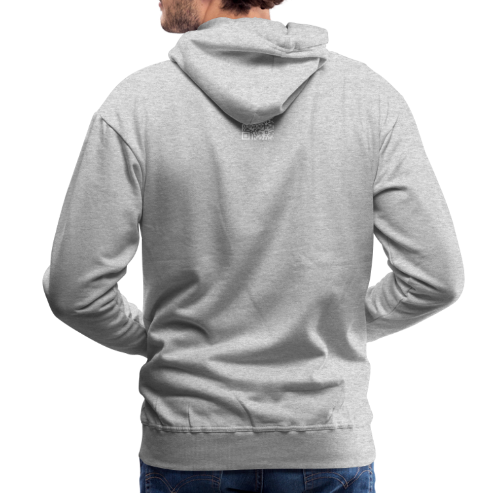 Breaking News: IS MA WURSCHT! Männer Premium Hoodie - Grau meliert