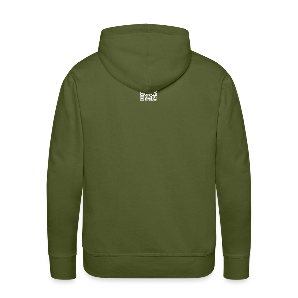Breaking News: IS MA WURSCHT! Männer Premium Hoodie - Olivgrün