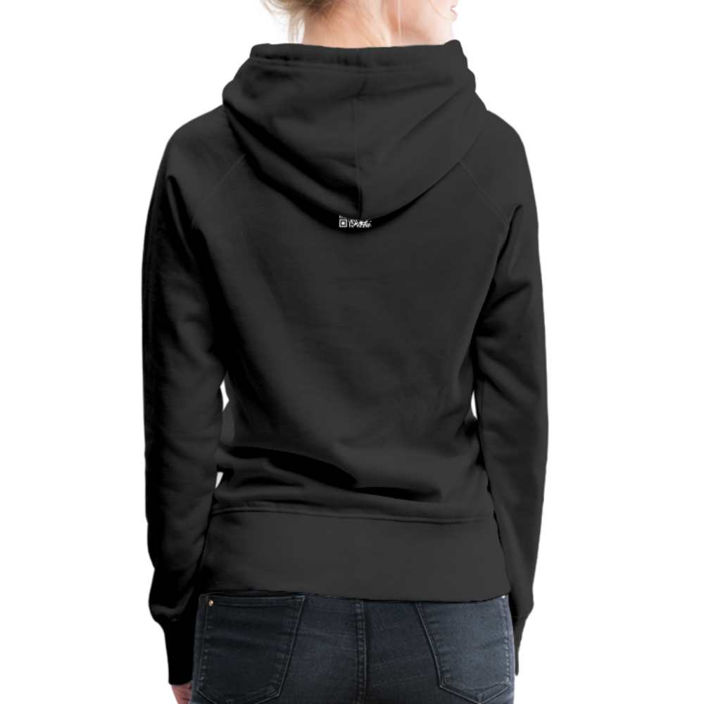Breaking News: IS MA WURSCHT! Frauen Premium Hoodie - Schwarz
