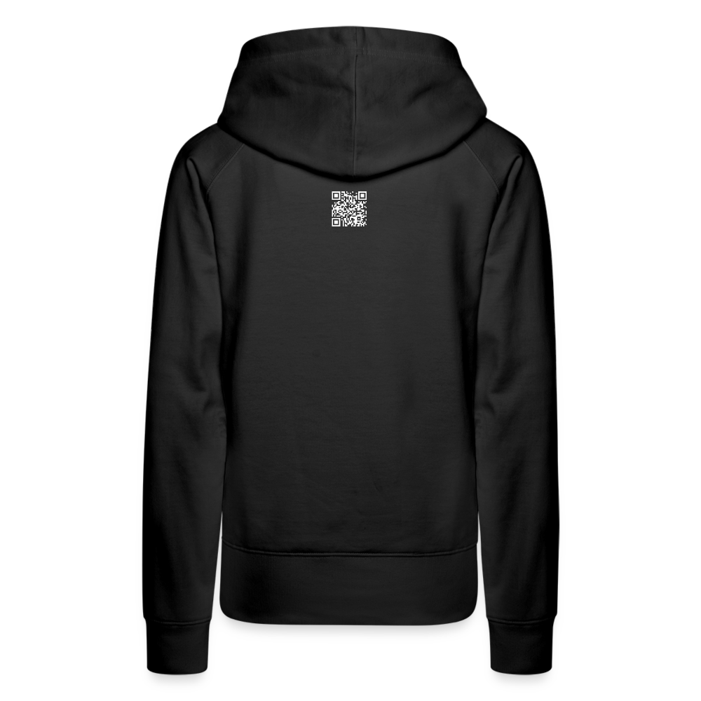Breaking News: IS MA WURSCHT! Frauen Premium Hoodie - Schwarz