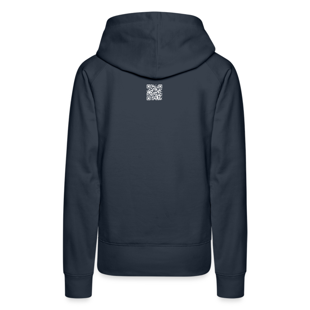Breaking News: IS MA WURSCHT! Frauen Premium Hoodie - Navy