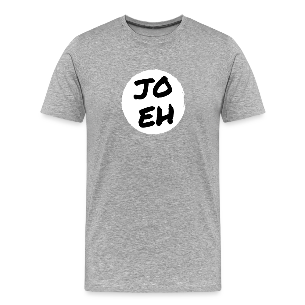 Jo eh - Ja, werde ich sicher eh nicht machen ;-) Männer Premium Bio T-Shirt - Grau meliert