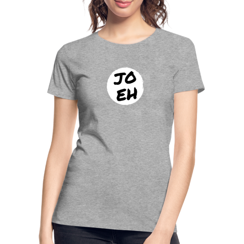 Jo eh - Ja, werde ich sicher eh nicht machen ;-) Frauen Premium Bio T-Shirt - Grau meliert