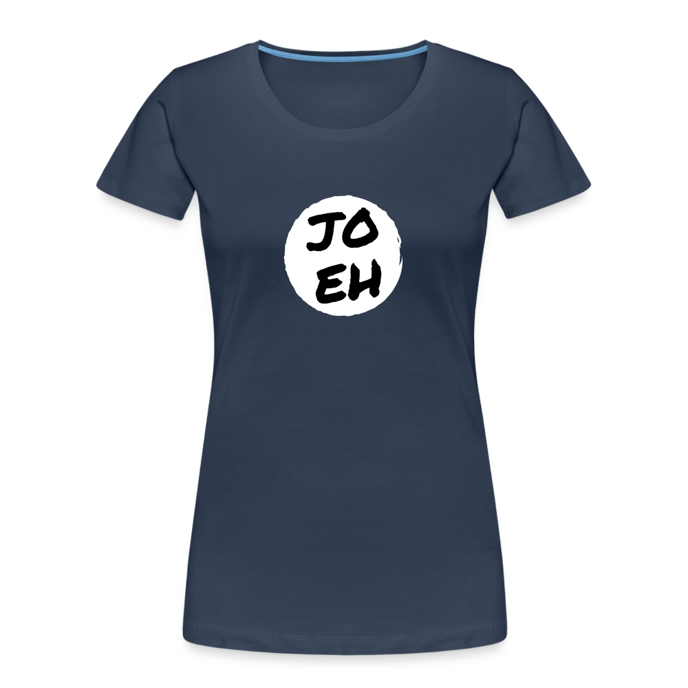 Jo eh - Ja, werde ich sicher eh nicht machen ;-) Frauen Premium Bio T-Shirt - Navy