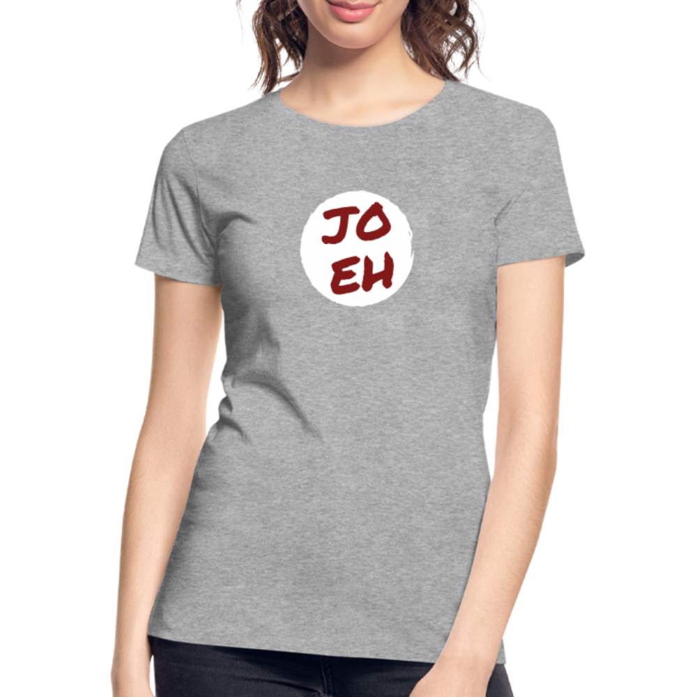 Jo eh - Ja, werde ich sicher eh nicht machen ;-) Frauen Premium Bio T-Shirt - Grau meliert