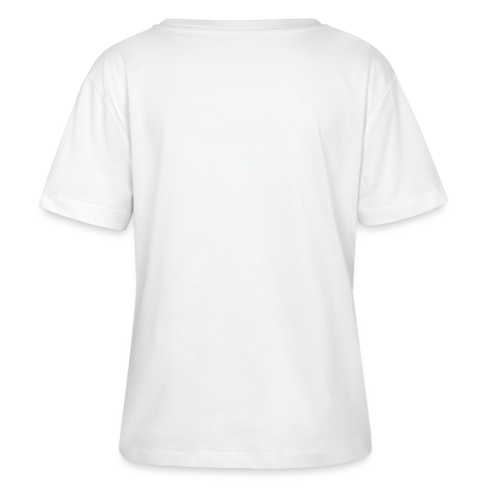 Schau ma moi - dann seng ma scho ;-) Stanley/Stella Relaxed Frauen Rundhals Organic T-Shirt - Weiß