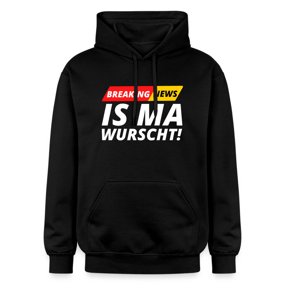 Breaking News: IS MA WURSCHT! Unisex Hoodie - Schwarz