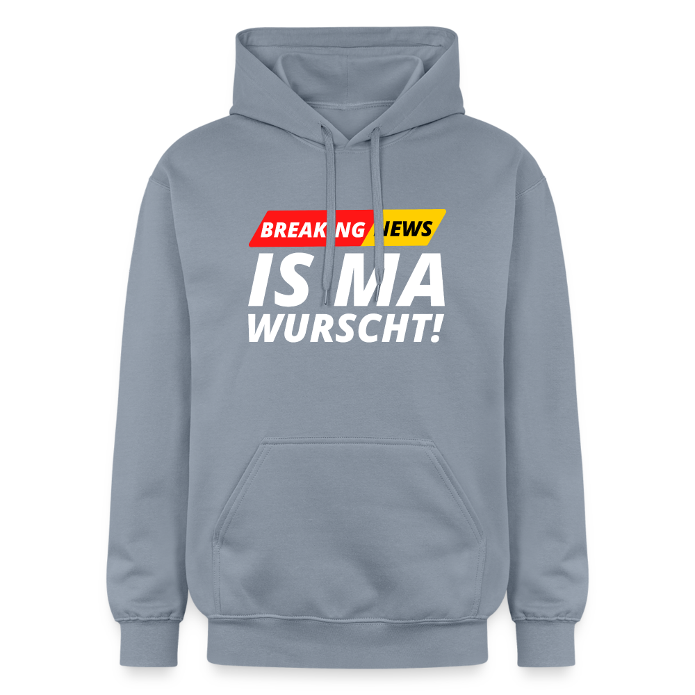 Breaking News: IS MA WURSCHT! Unisex Hoodie - Blau