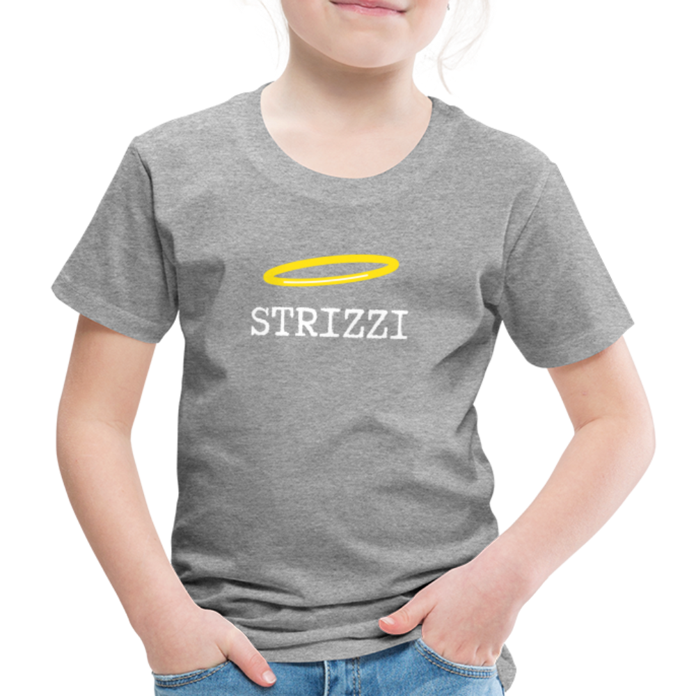 Strizzi, Kinder (2 - 8 Jahre) Premium -T-Shirt - Grau meliert