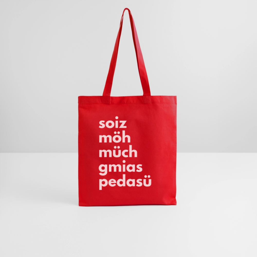 Einkaufsliste, Sackerl - Rot