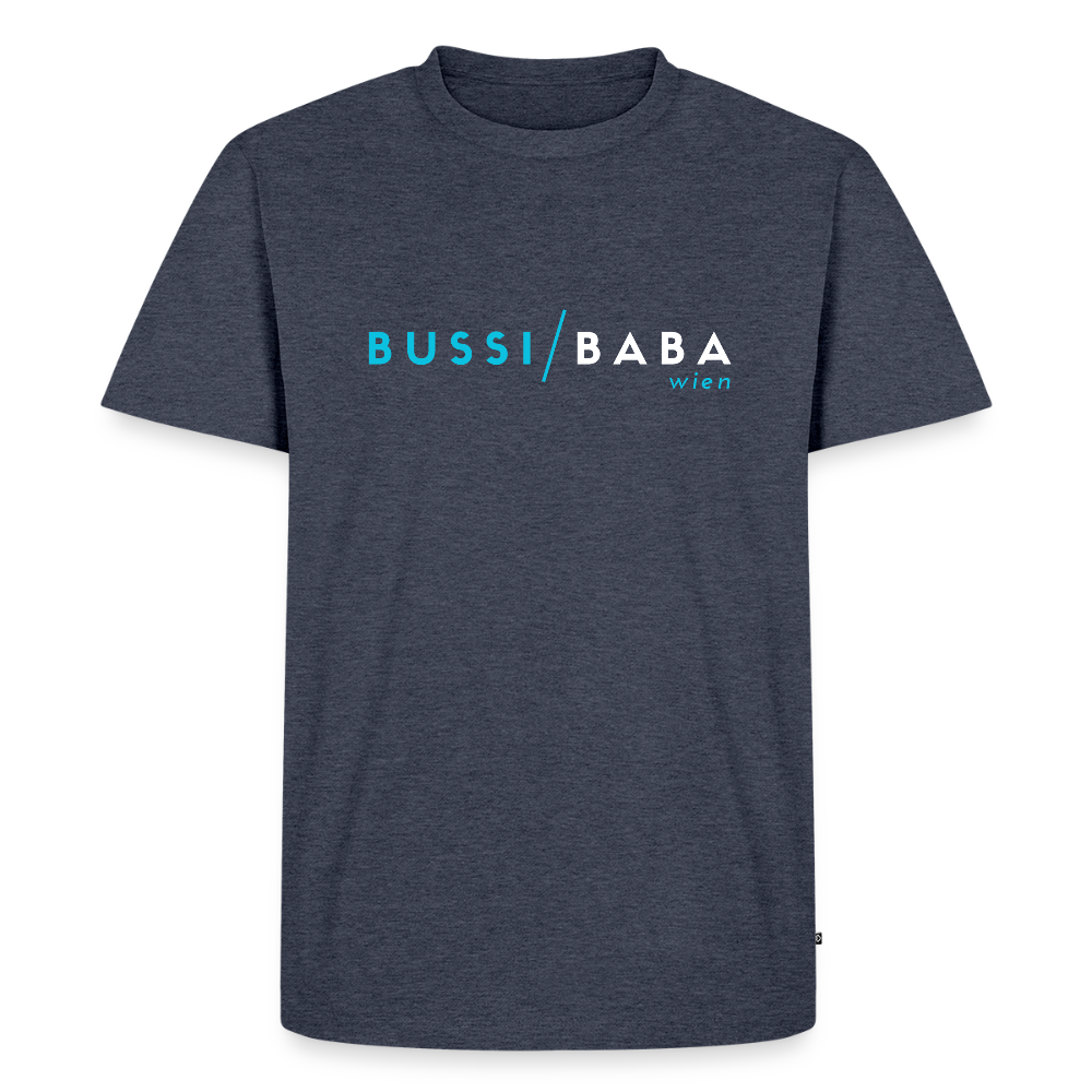 Bussi / Baba Wien aquablau, Männer Premium T-Shirt - Jeansblau 