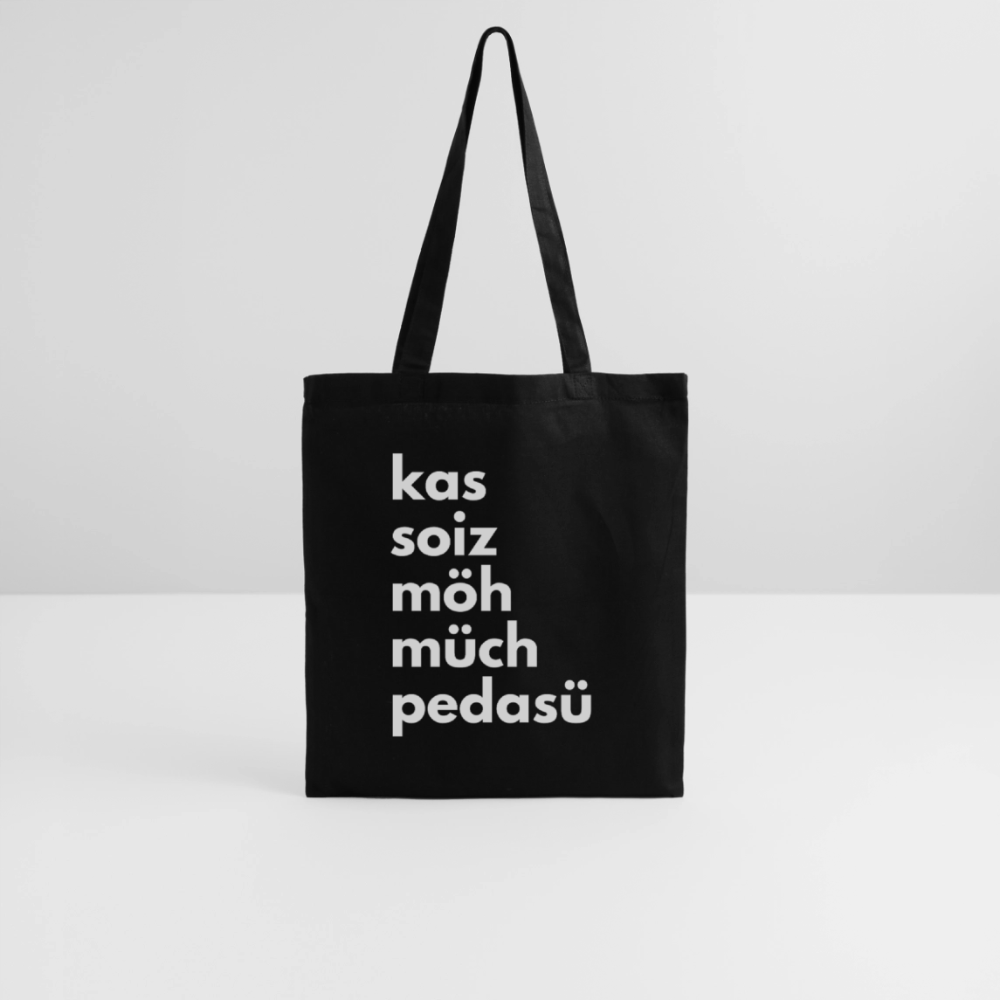 Einkaufsliste, Sackerl - Schwarz