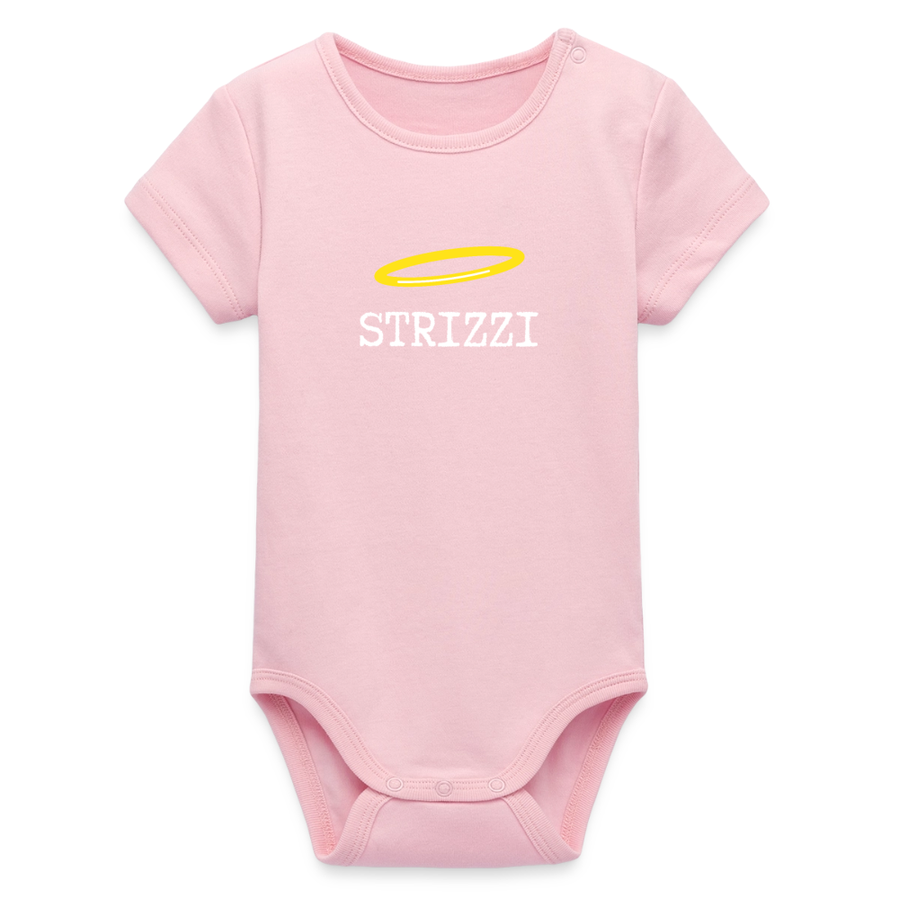STRIZZI,  Bio Baby-Body (kurzarm) - Hellrosa