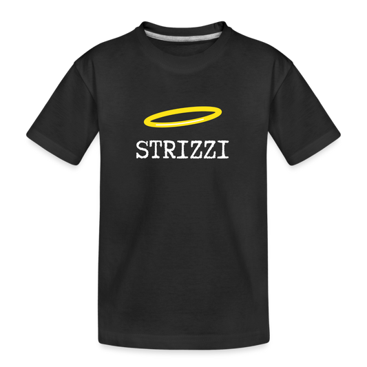 STRIZZI, Teenager (10 - 12 Jahre) Premium Bio T-Shirt - Schwarz