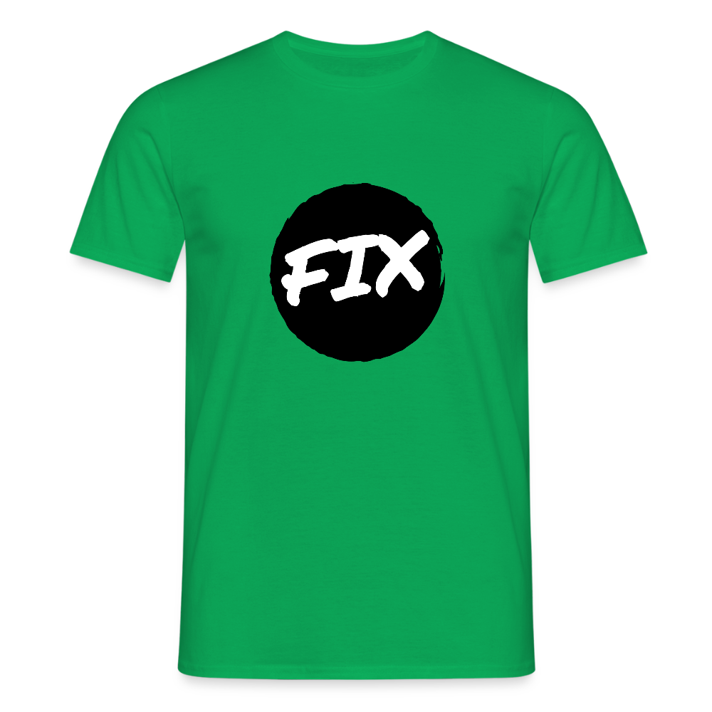 Fix - 100% sicher, fix hoit Oida ;-) Wiener Spruch, Männer T-Shirt - Kelly Green