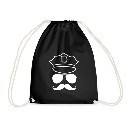 Hot Daddy, Gym/ Beach Bag - Rucksackerl - Schwarz