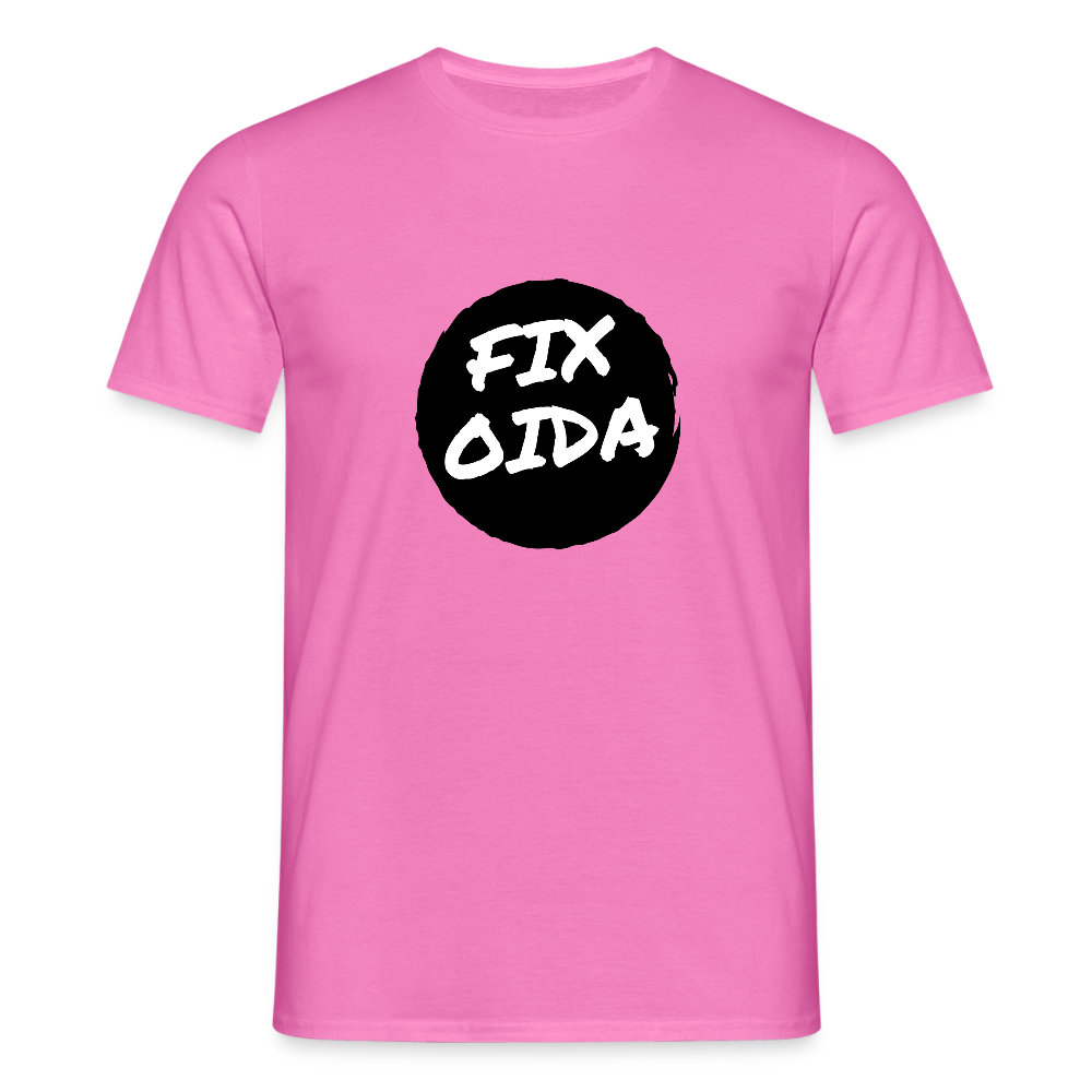 Fix Oida - Wiener Spruch, Männer T-Shirt - Pink