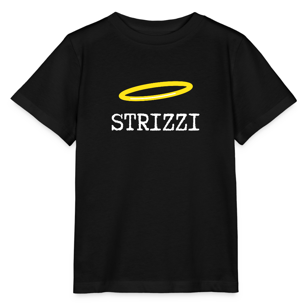 Strizzi, Stanley/ Stella Kinder (2 - 8 Jahre) Premium Bio-T-Shirt - Schwarz