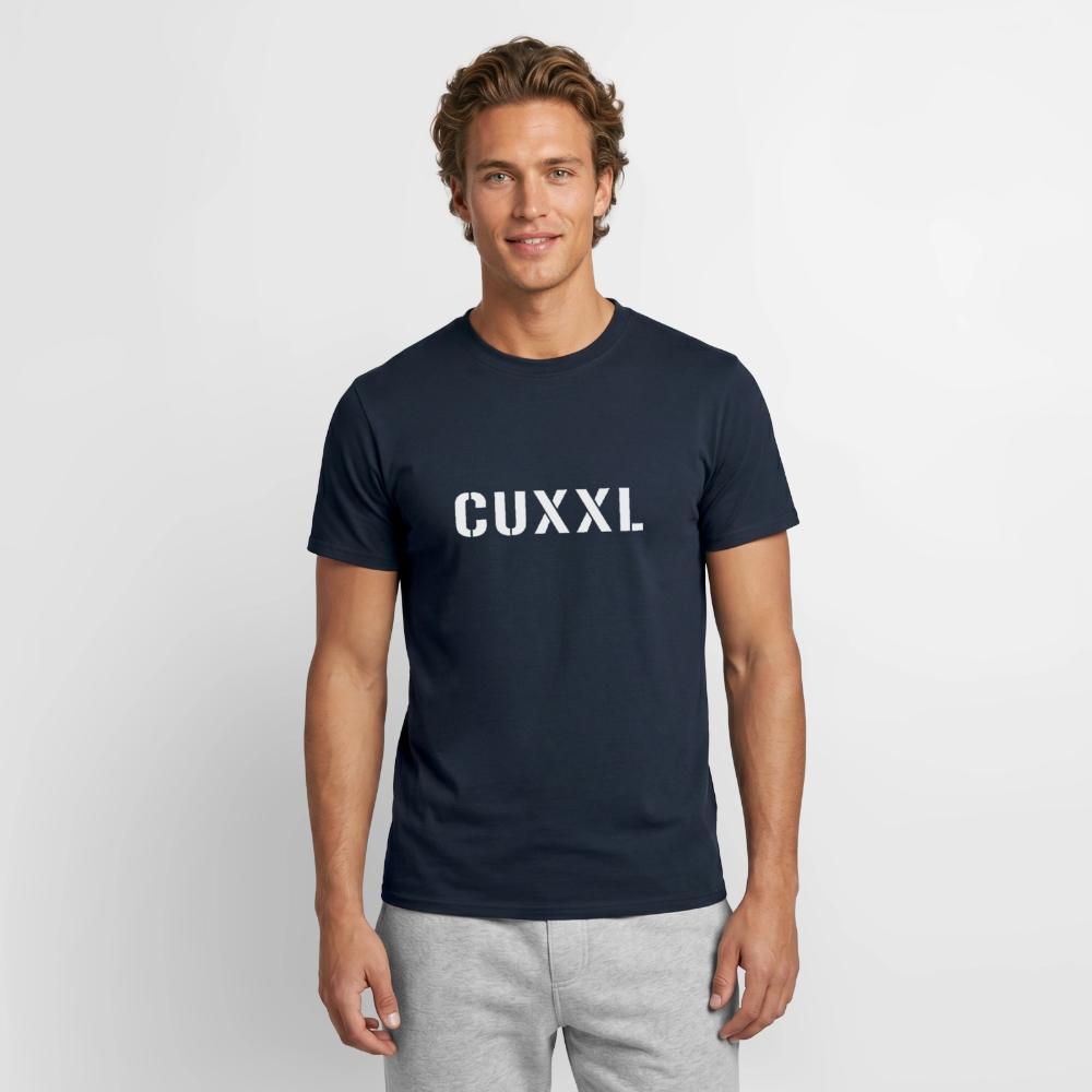 CUXXL, Männer T-Shirt - Navy